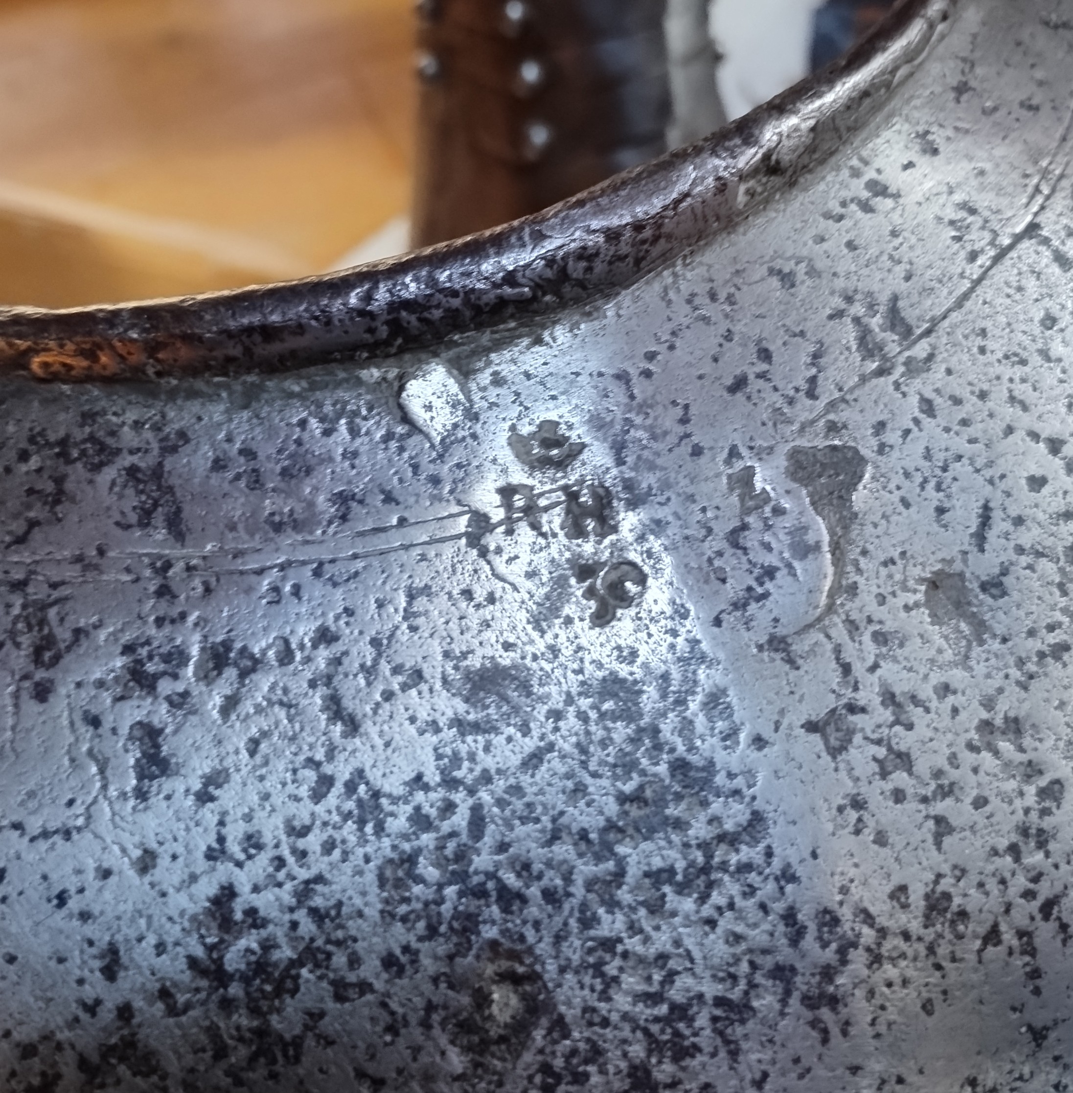  Marks on A-383, crowned RH and 30